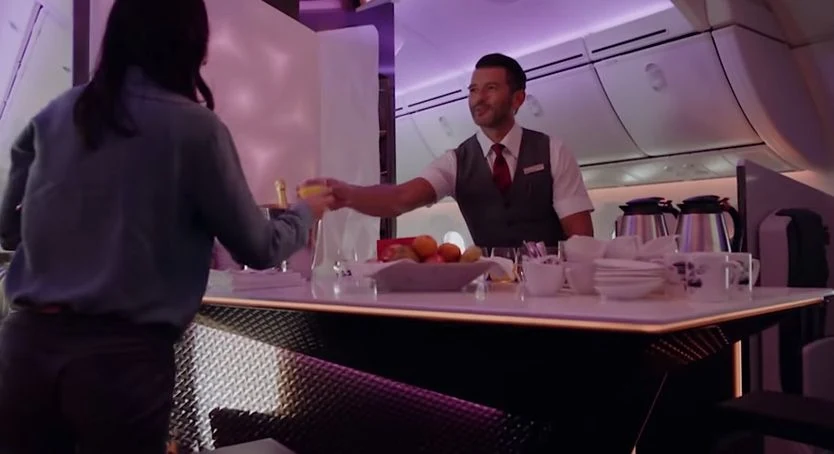 Spa Retreat or Virgin Atlantic Flight? Airline Shows Off Their Upper Class Services in New Video