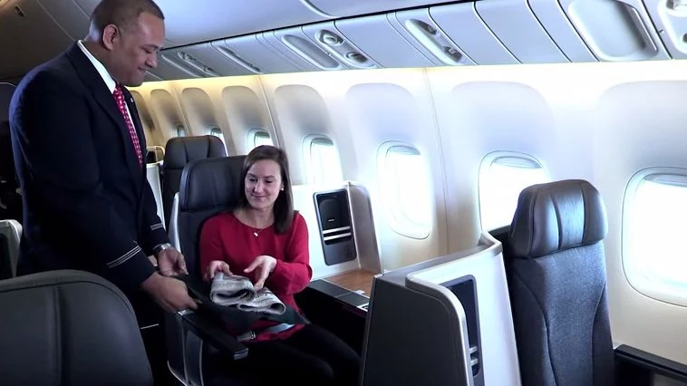 VIDEO: American Airlines Shows Off Their Business Class Perks